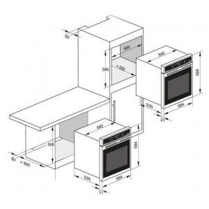 Газовый духовой шкаф Kaiser EG 6345 Em