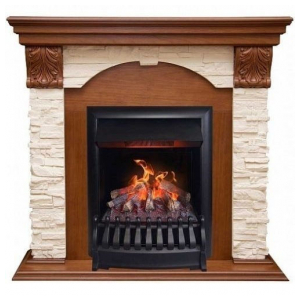 Каминокомплект Real Flame Dublin LUX STD/EUG AO + 3D Oregan