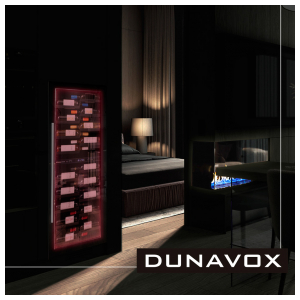 Встраиваемый винный шкаф Dunavox DX-104.375DB