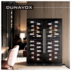 Встраиваемый винный шкаф Dunavox DX-104.375DB