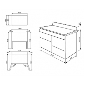 Варочный центр Smeg TR4110IX