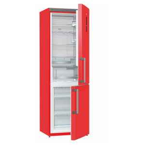 Отдельностоящий двухкамерный холодильник Gorenje NRK6192MRD