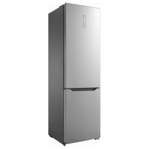 Отдельностоящий двухкамерный холодильник Korting KNFC 62017 X
