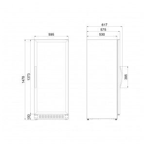 Встраиваемый винный шкаф Dometic C101G