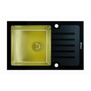 Кухонная мойка Seaman Eco Glass SMG-780B Gold.B (PVD)