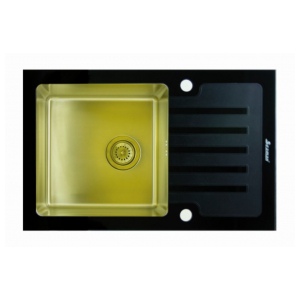 Кухонная мойка Seaman Eco Glass SMG-780B Gold.B (PVD)