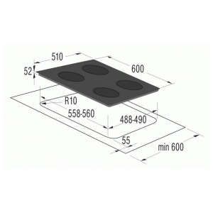 Индукционная варочная панель Gorenje IT612SY2W