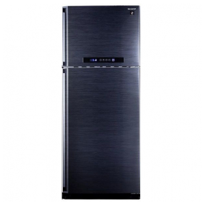 Отдельностоящий двухкамерный холодильник Sharp SJPC58ABK