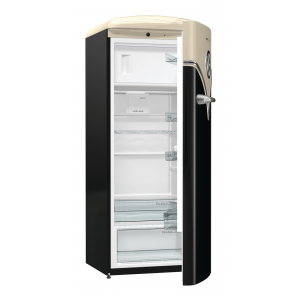 Отдельностоящий однокамерный холодильник Gorenje OBRB153BK