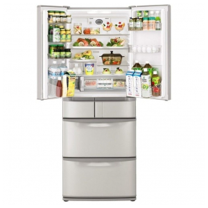 Отдельностоящий многокамерный холодильник Hitachi R-SF 48 GU T