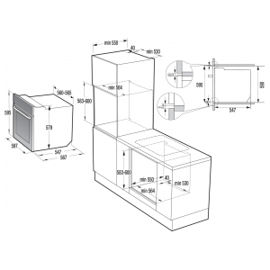 Электрический духовой шкаф Gorenje BPS737E20XG