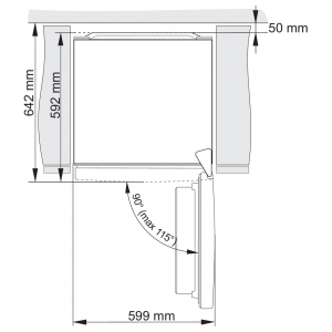 Отдельностоящий двухкамерный холодильник Gorenje RK6191SYBK