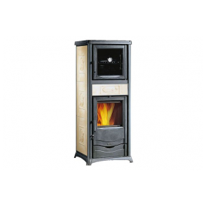 Дровяная печь La Nordica TermoRossella Plus Forno D.S.A бежевый