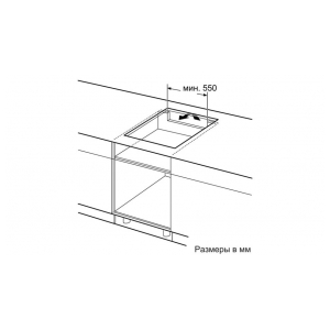 Индукционная варочная панель Bosch PUF611FC5E