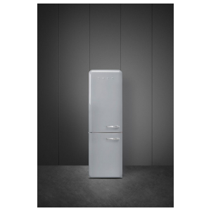 Отдельностоящий двухкамерный холодильник Smeg FAB32LSV3