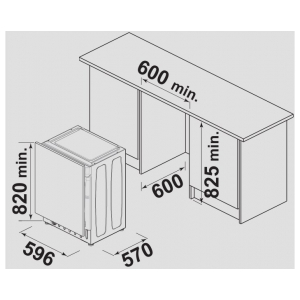 Встраиваемая стиральная машина с сушкой Korting KWDI 1485 W