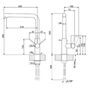 Смеситель Smeg MF22CR2