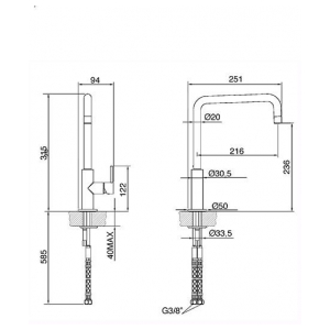 Смеситель Smeg MC18B