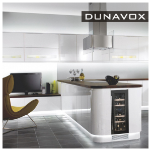 Встраиваемый винный шкаф Dunavox DAU-17.58DB