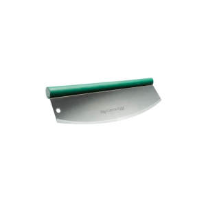 Нож для пиццы Big Green Egg полумесяц, зелёная ручка ROCPC