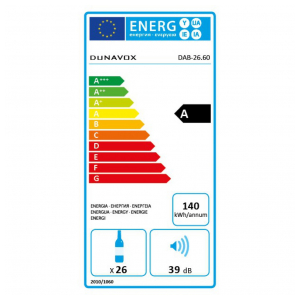 Встраиваемый винный шкаф Dunavox DAB-26.60W.TO