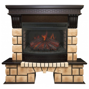 Каминокомплект Real Flame Stone Brick 25/25,5 + Firefield 25 S IR