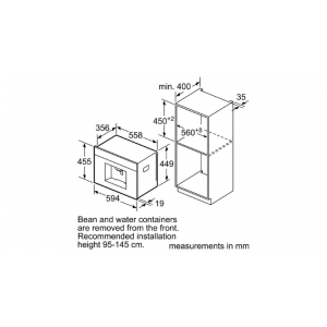 Встраиваемая кофемашина Bosch CTL636ES6