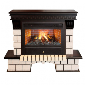 Каминокомплект Real Flame Stone new 26/HL AO + 3D Novara