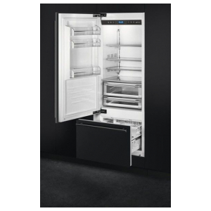Встраиваемый двухкамерный холодильник Smeg RI76LSI