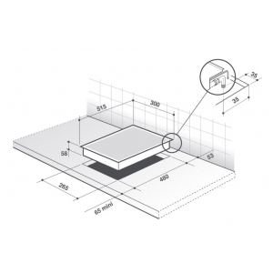 Газовая варочная панель De Dietrich DPG7340B