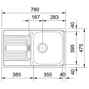 Кухонная мойка Franke EFN 614-78