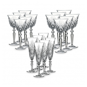 Набор 18 предметов: 6 бокалов для красного вина, 6 бокалов для белого вина, 6 бокалов для шампанского Nachtmann 103547