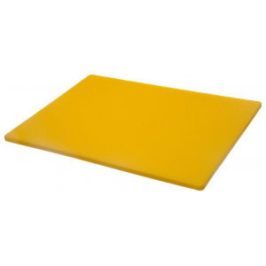 Разделочная доска Gastrorag CB6040YL полиэтилен, 60х40x2 см, цвет желтый