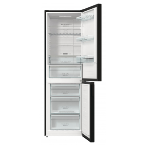Отдельностоящий двухкамерный холодильник Gorenje NRK6192ABK4