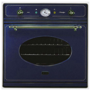 Газовый духовой шкаф Ilve 600-NVG/BLX синий (ручки хром)
