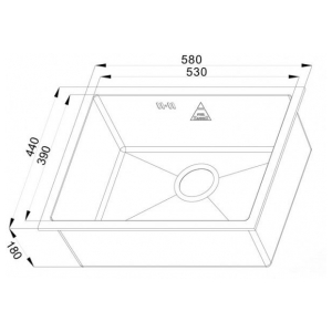 Кухонная мойка Zorg SH R 5844