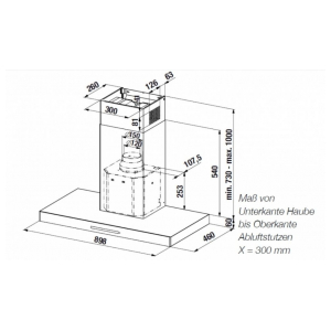 Пристенная вытяжка Kuppersbusch DW9340.0E