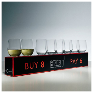 Набор бокалов Riedel Buy 8 Pay 6 5414/85