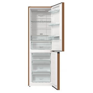 Отдельностоящий двухкамерный холодильник Gorenje NRK6192ACR4