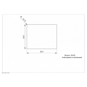 Кухонная мойка Reginox Miami 50x40 Cooper