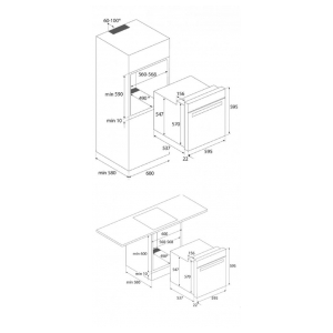 Электрический духовой шкаф Teka HSB 645 SS INOX