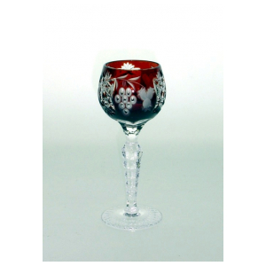 Рюмка для ликера Ajka Crystal Grape Dark ruby 60 мл