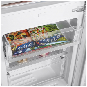 Встраиваемый двухкамерный холодильник Maunfeld MBF177NFWH