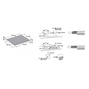 Индукционная варочная панель Whirlpool ACM 898/BA