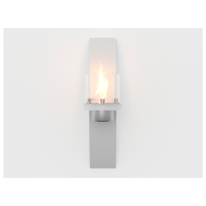 Настенный биокамин Lux Fire "Олимпус D" (белый)