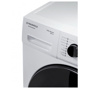 Отдельностоящая стиральная машина с сушкой Maunfeld MFWM1586WH