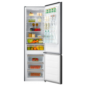 Отдельностоящий двухкамерный холодильник Korting KNFC 62017 GN