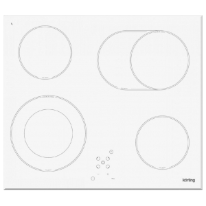 Электрическая варочная панель Korting HK 62051 BW