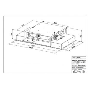 Потолочная вытяжка Faber HEAVEN GLASS 2.0 WH FLAT A90