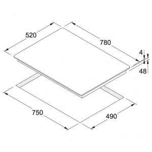 Индукционная варочная панель Franke FH 774 2I 1 FLEXI T PWL